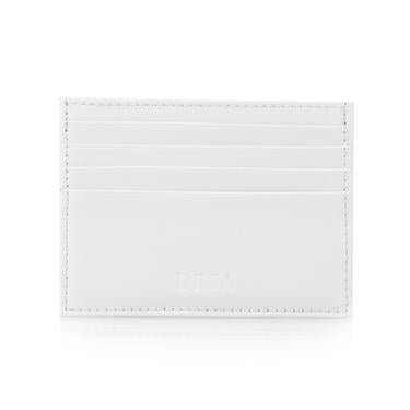  Beyaz Kadın Deri Kartlık