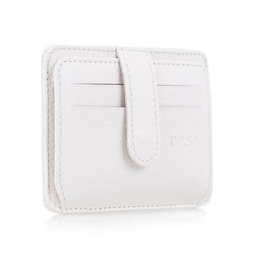  Lerona Beyaz Deri Kartlık