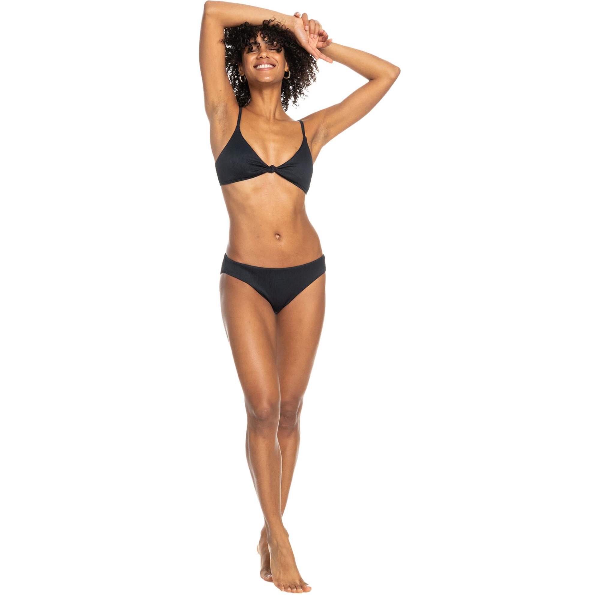 Roxy Rib Roxy Love The Surf Knot Kadın Siyah Bikini Üst