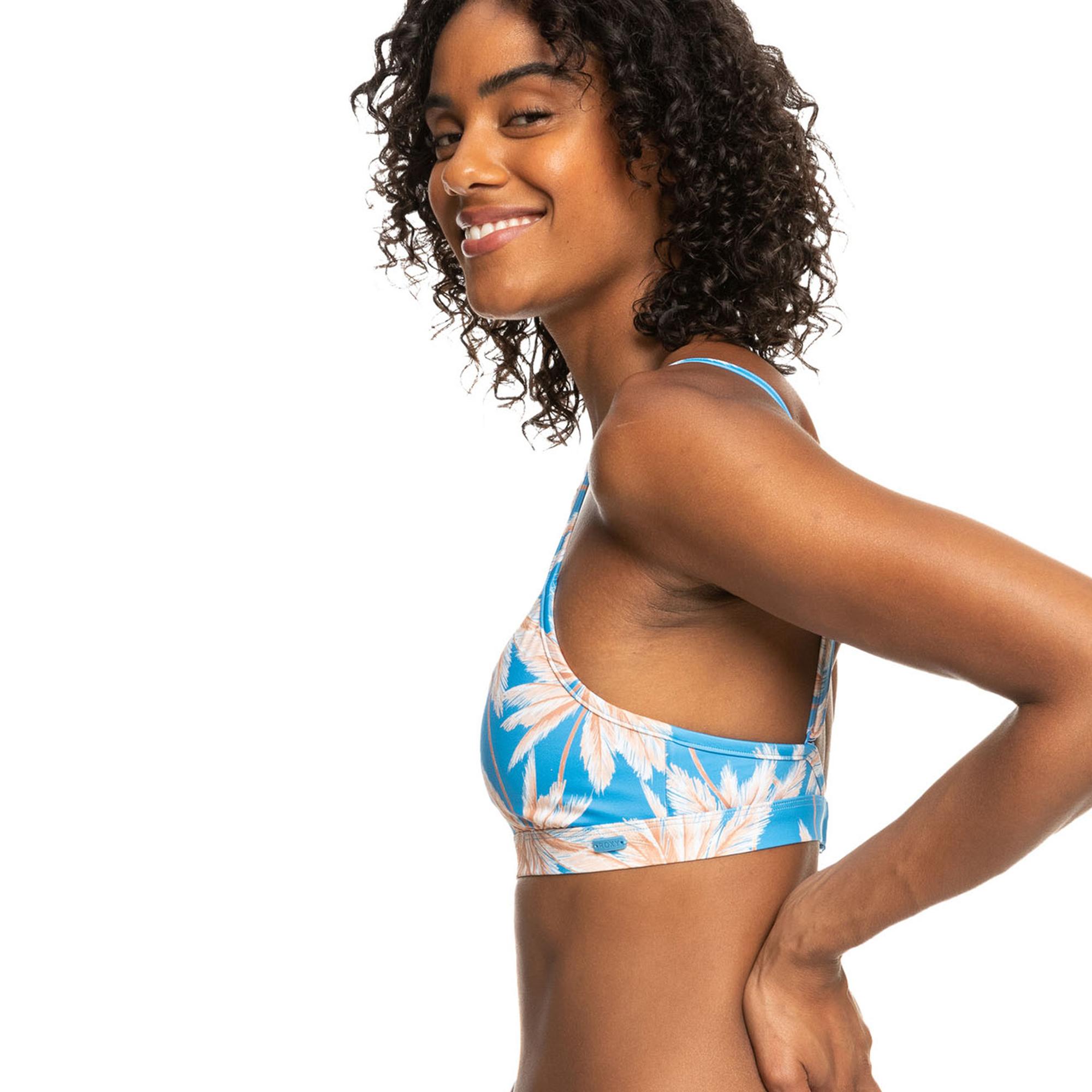 Roxy Pt Roxy Love The Cross Step Kadın Mavi Bikini Üst