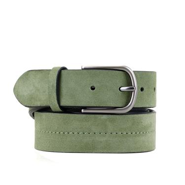  Abella Yeşil Erkek Spor Deri Kemer