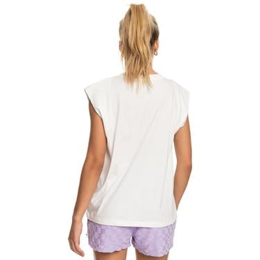  Roxy Smell Of Sea J Kadın Beyaz Tişört