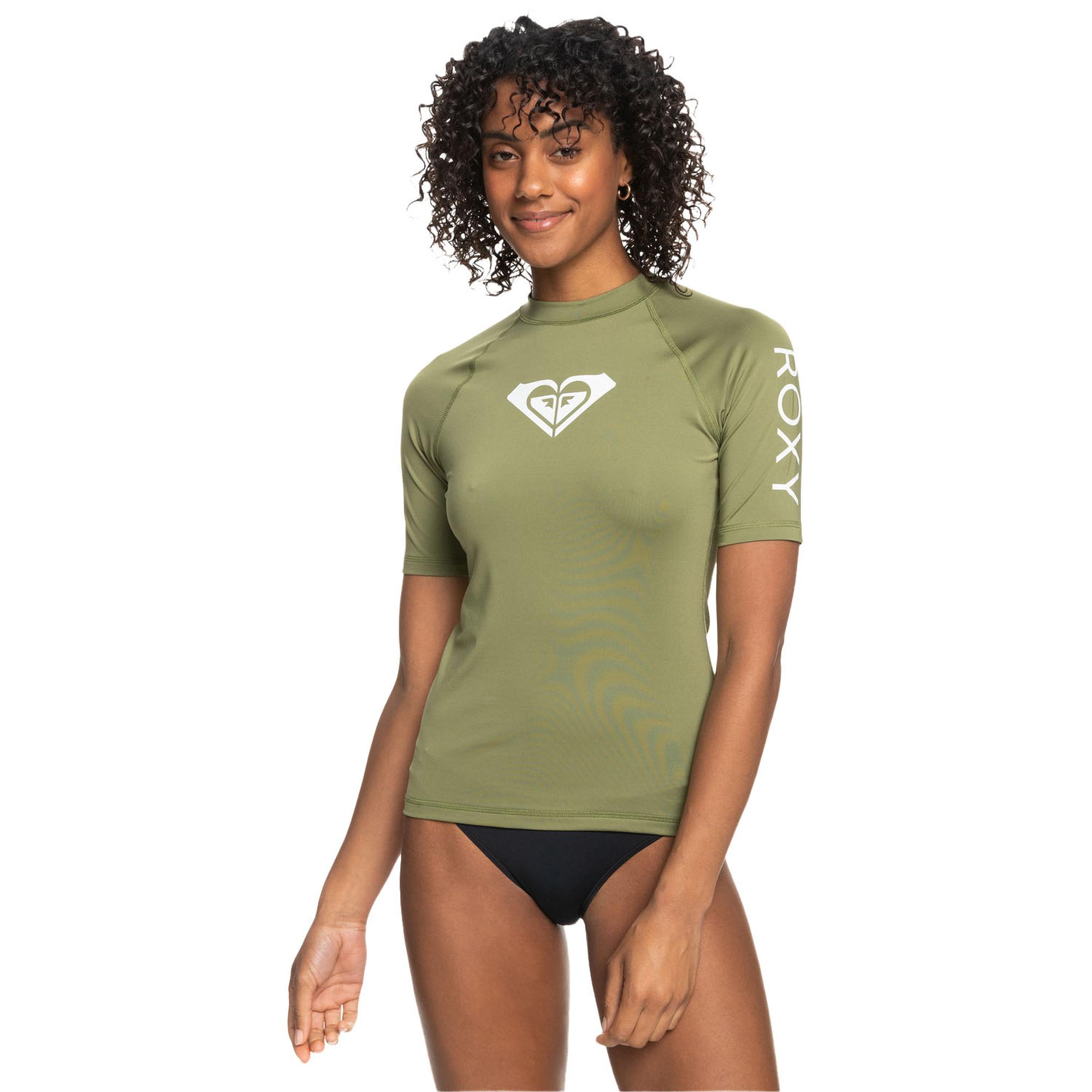 Roxy Kadın Lycra Whole Hearted LS Yeşil