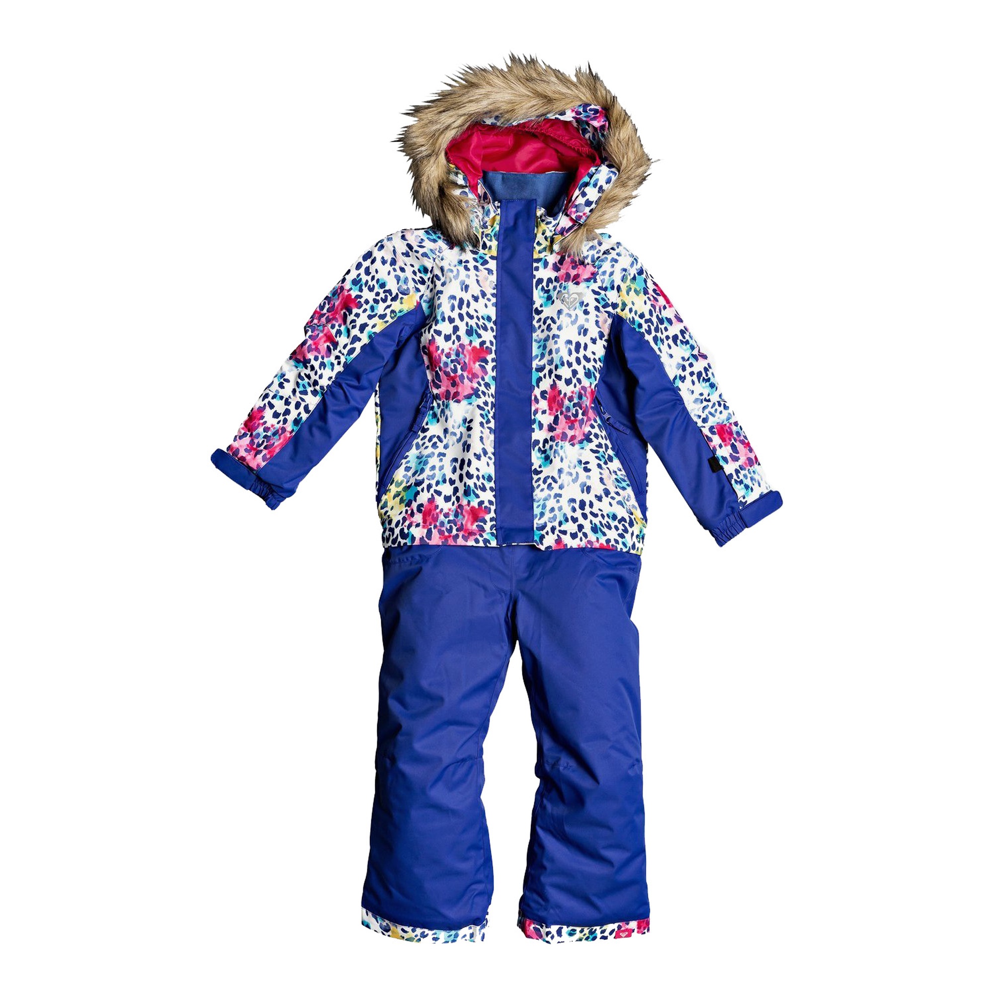 Roxy Unisex Çocuk Snowboard Tulumu Beyaz Paradise Suit