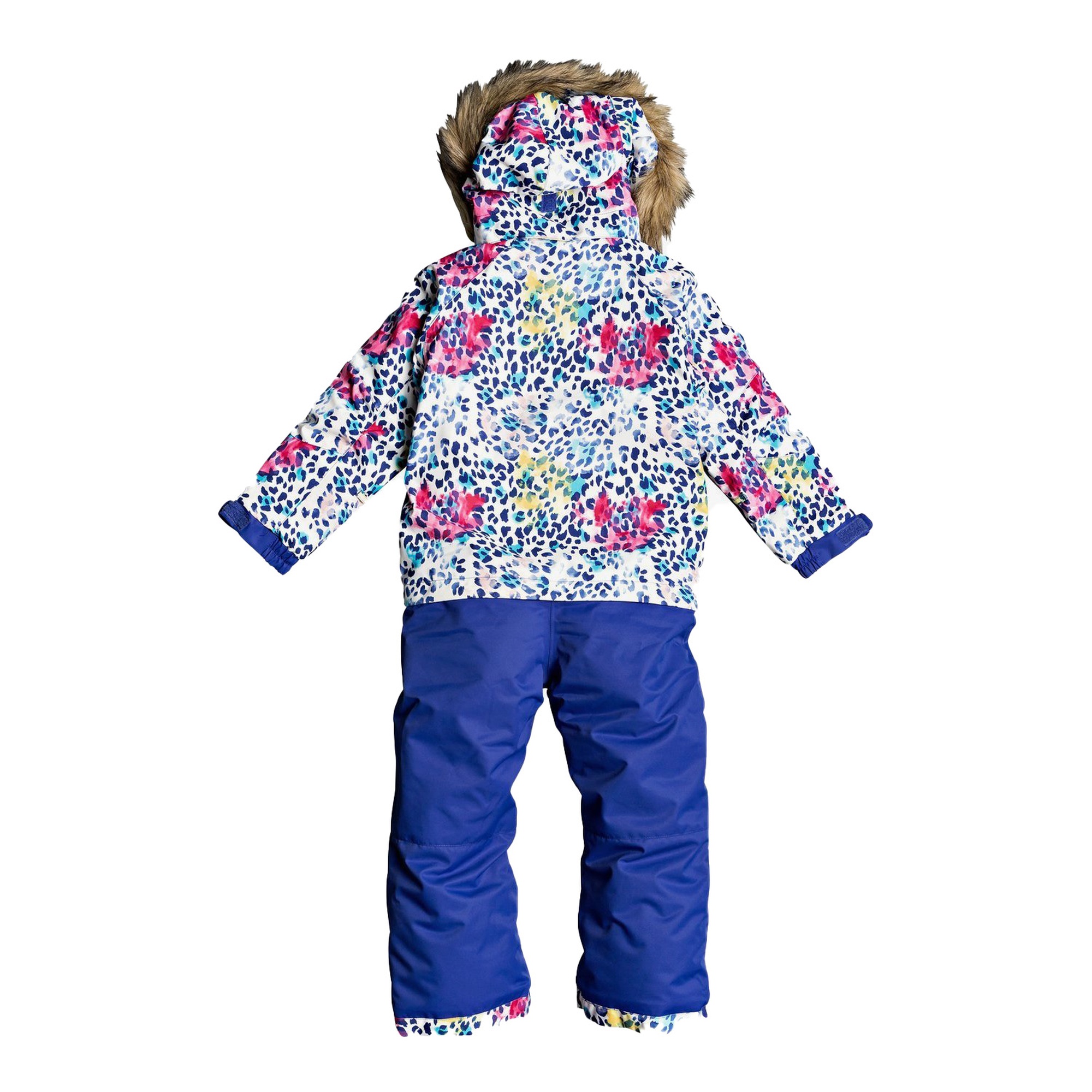 Roxy Unisex Çocuk Snowboard Tulumu Beyaz Paradise Suit