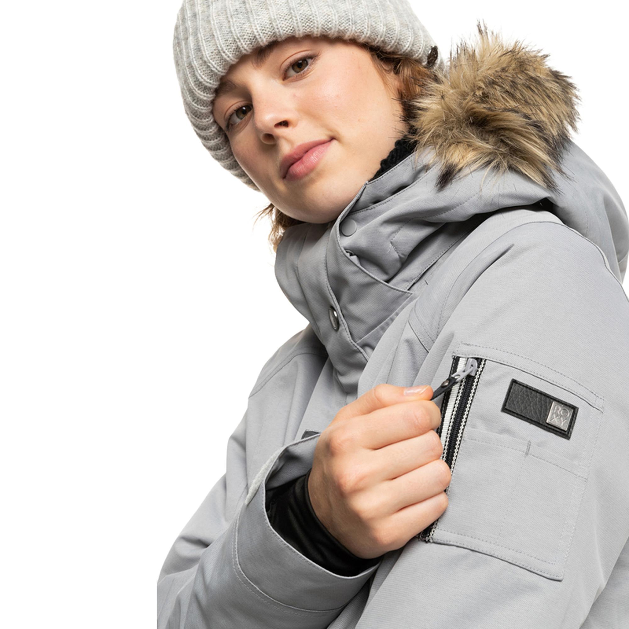 Roxy Kadın Snowboard Ceketi Meade Gri