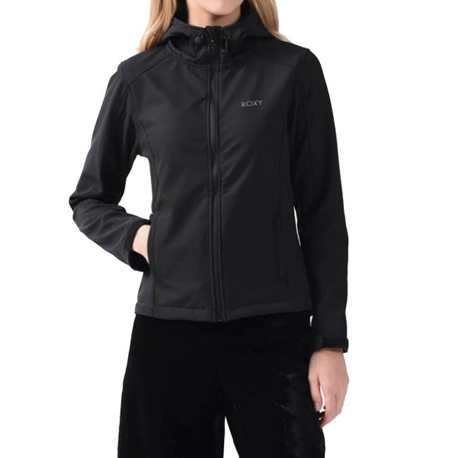  Roxy Kadın Mont Colddays Siyah Kapüşonlu