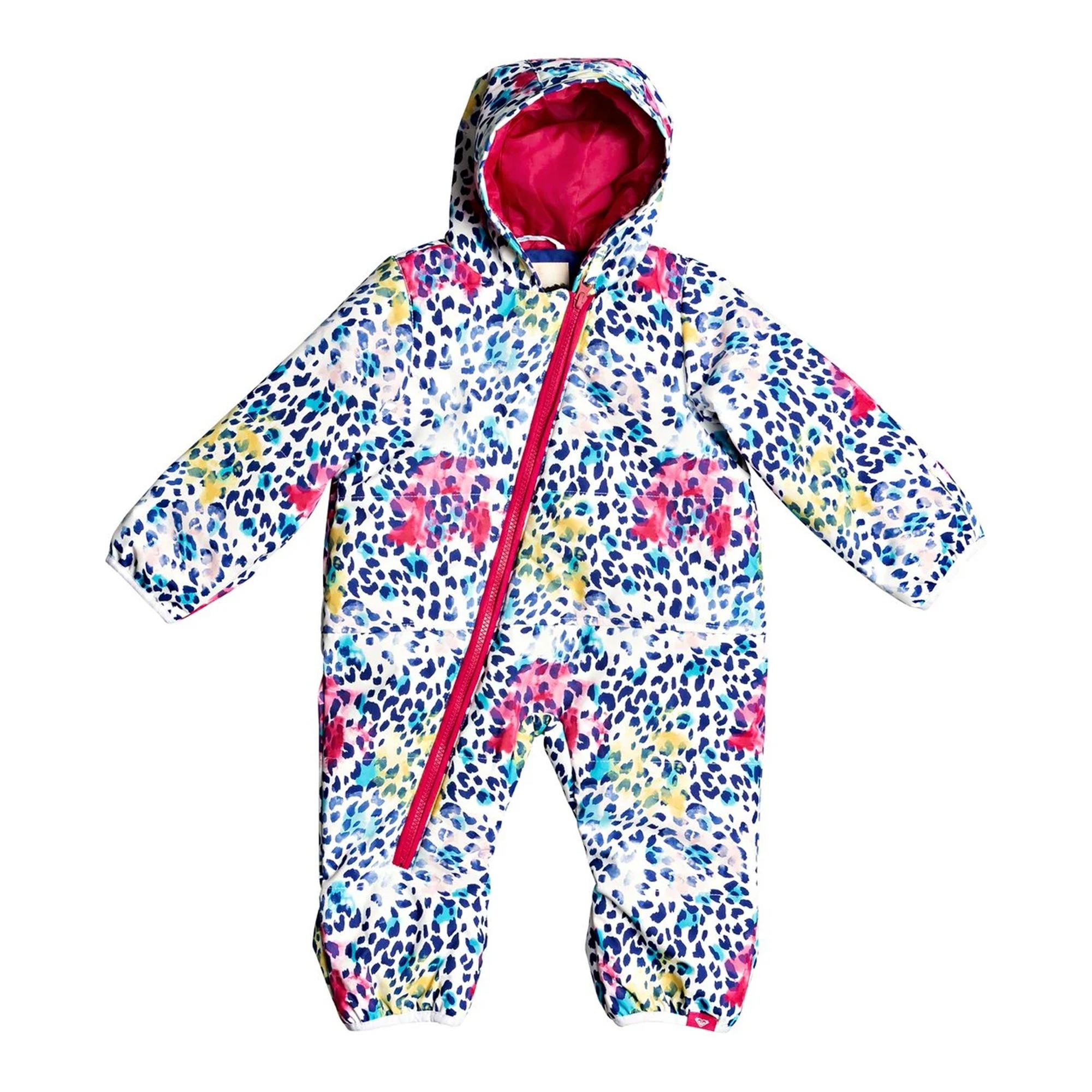 Roxy Kız Çocuk Snowboard Tulumu Rose Jumpsuit I Snsu Beyaz