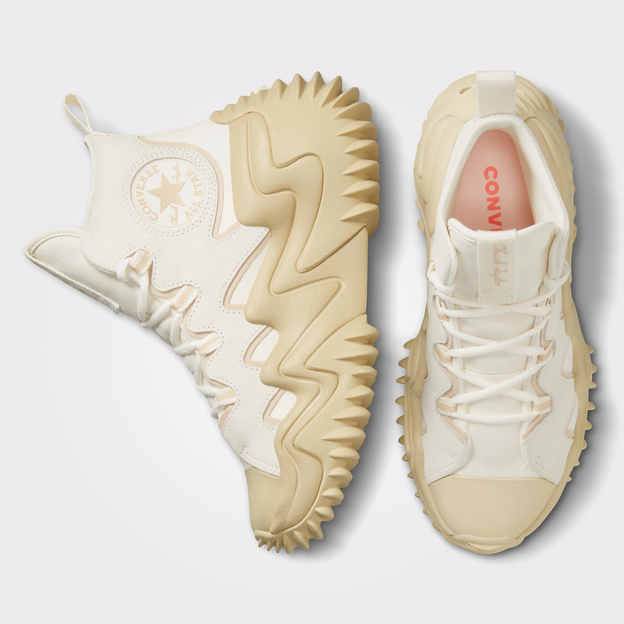 Converse Run Star Motion Cx Platform Summer Utility Kadın Krem Sneaker