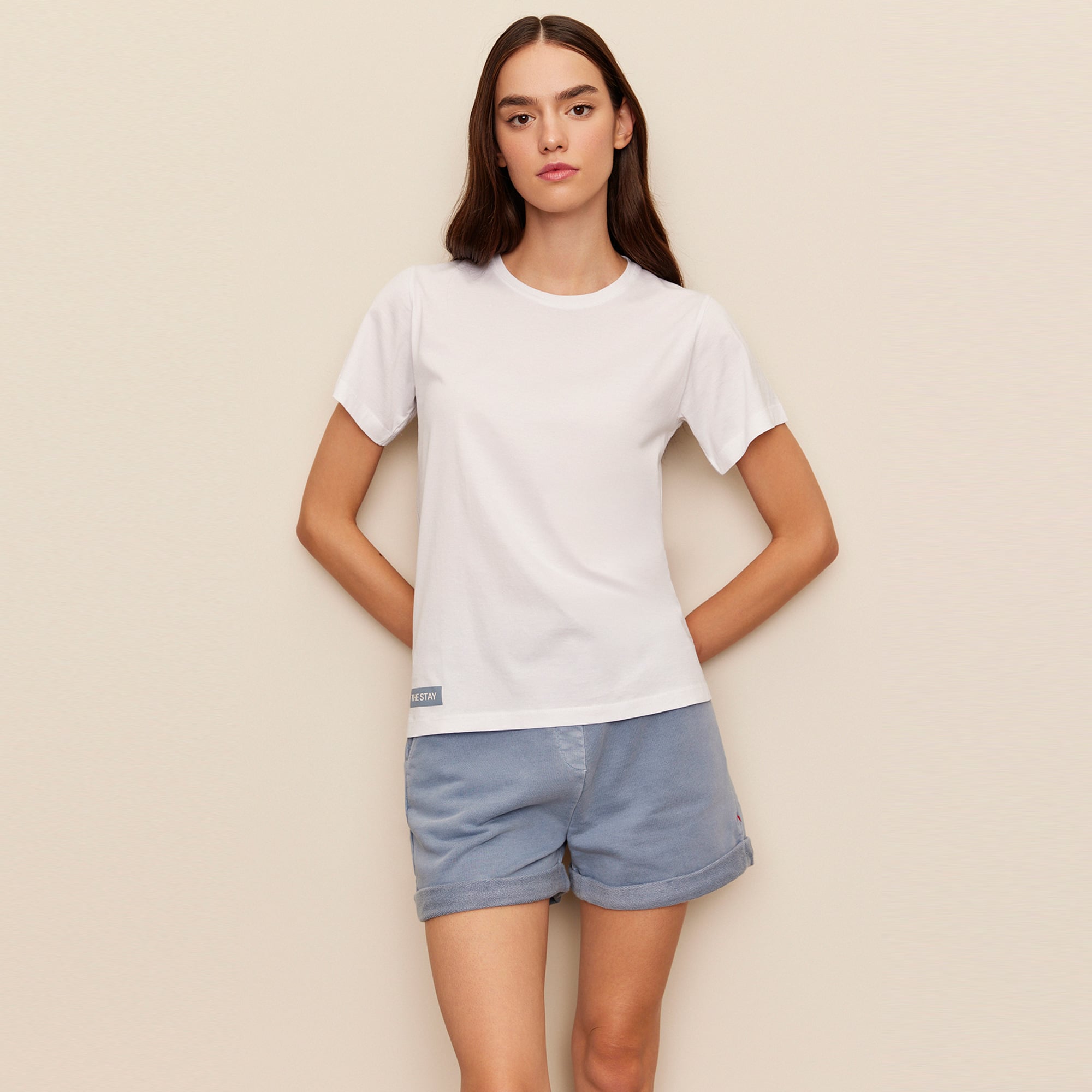  The Stay Line Leda Pastoral Kadın Beyaz T-Shirt