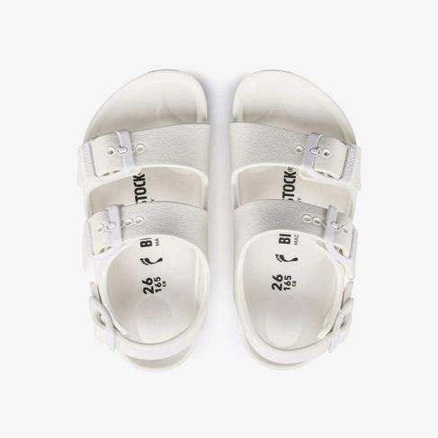  Birkenstock Milano Eva Çocuk Beyaz Sandalet