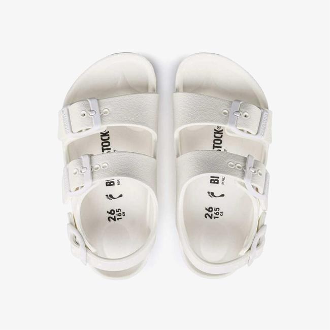  Birkenstock Milano Eva Çocuk Beyaz Sandalet