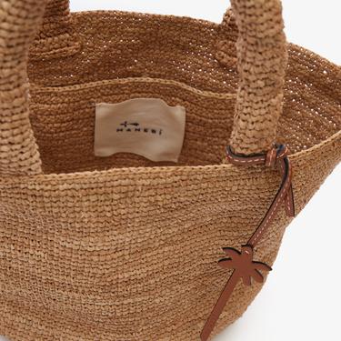  Manebi Summer Medium Kadın Krem Rengi El Çantası