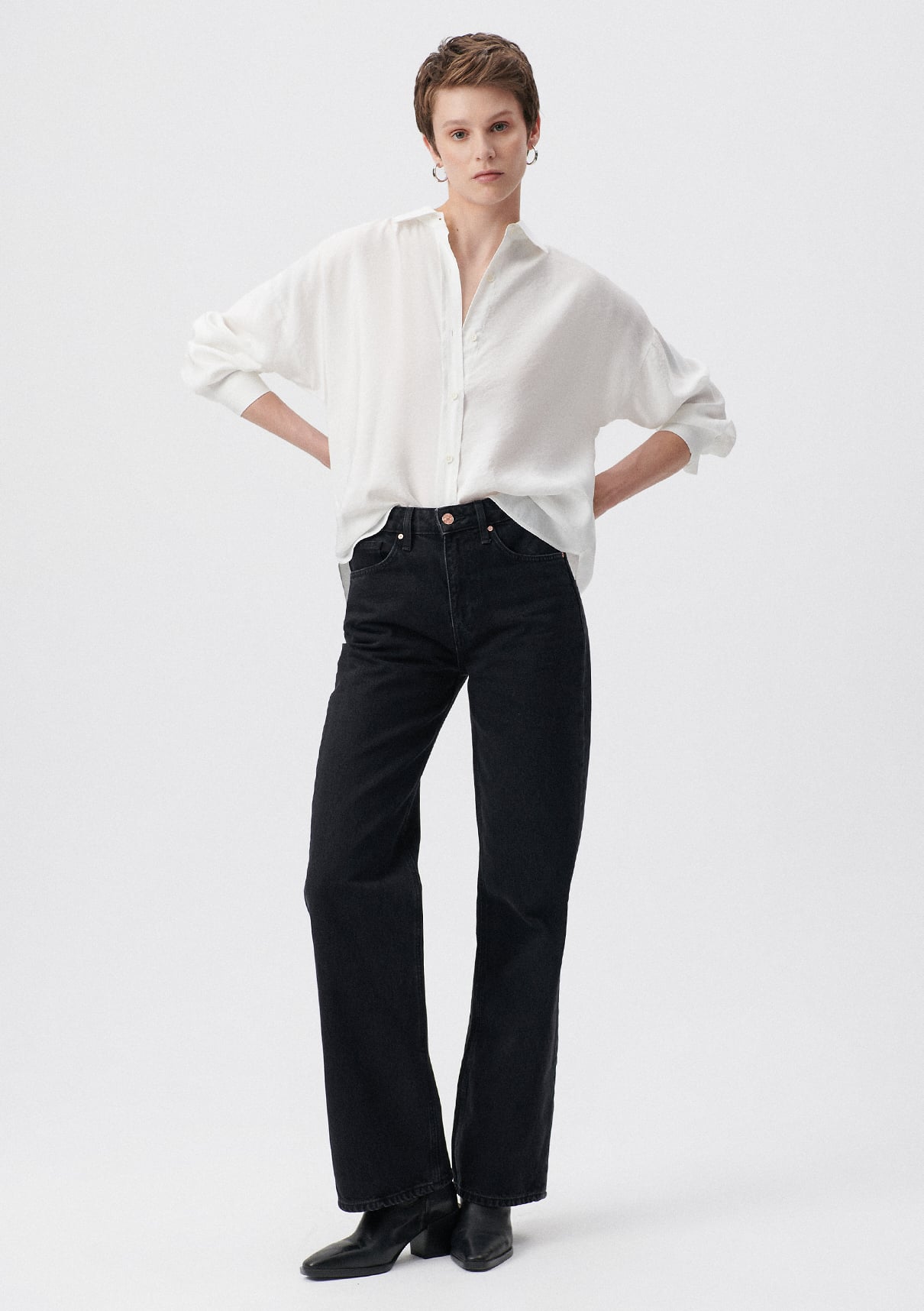  Mavi Victoria Koyu Dumanlı Gri Gold Icon Jean Pantolon 101072-82298