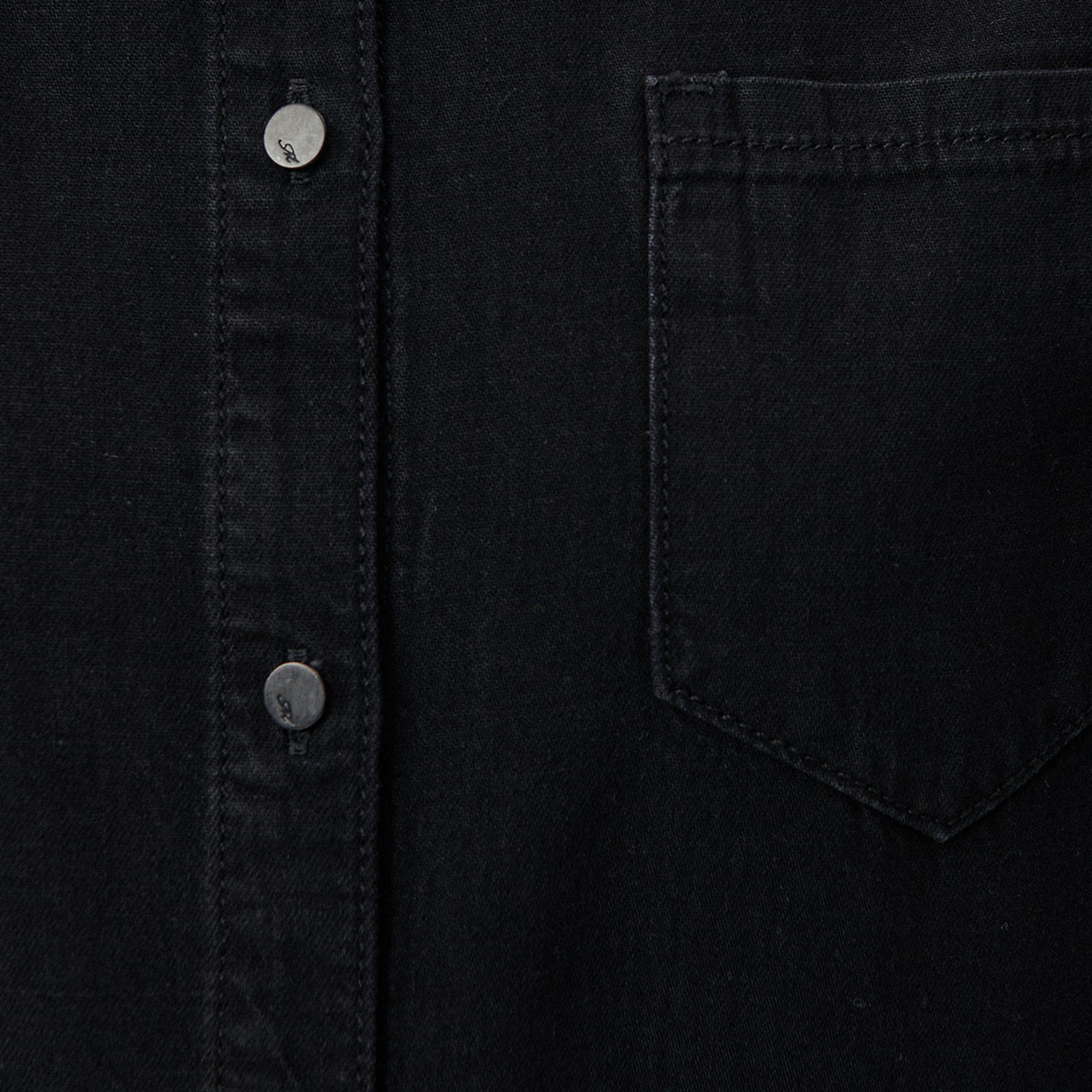 Mavi Liz Koyu Gri Jean Elbise 130656-34926