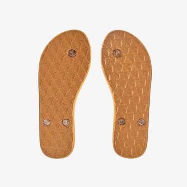  Roxy Viva Sparkle Kadın Kahverengi Terlik