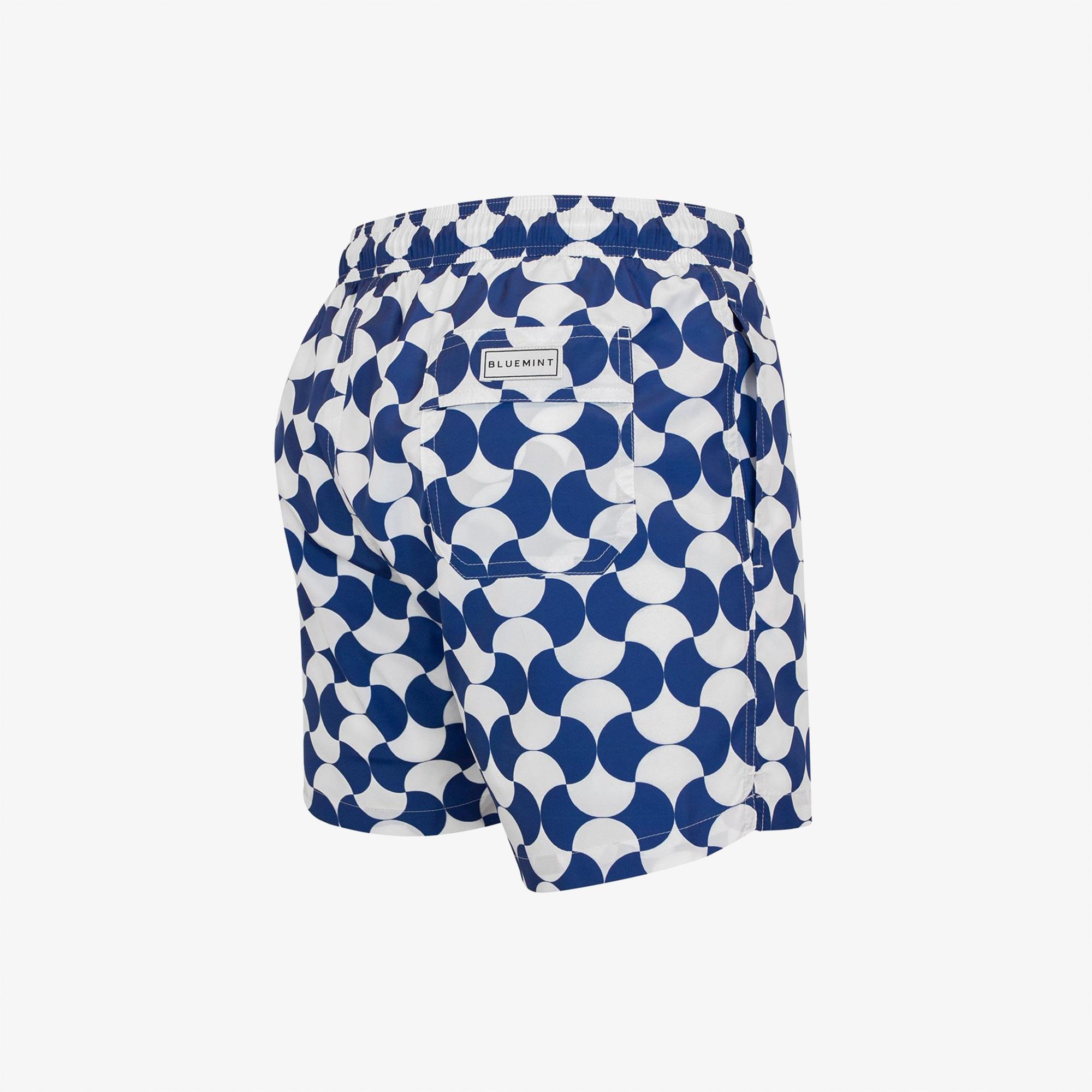 Bluemint Logan Erkek Mavi Mayo Şort