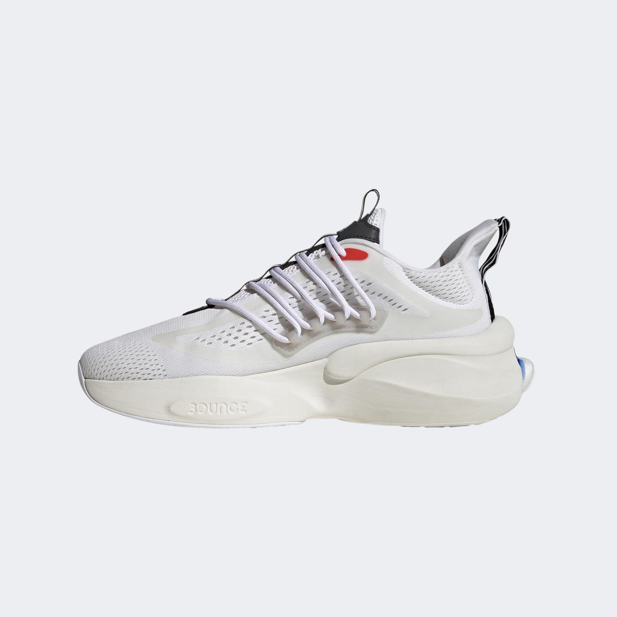 adidas Alphaboost V1 Unisex Beyaz Koşu Ayakkabısı