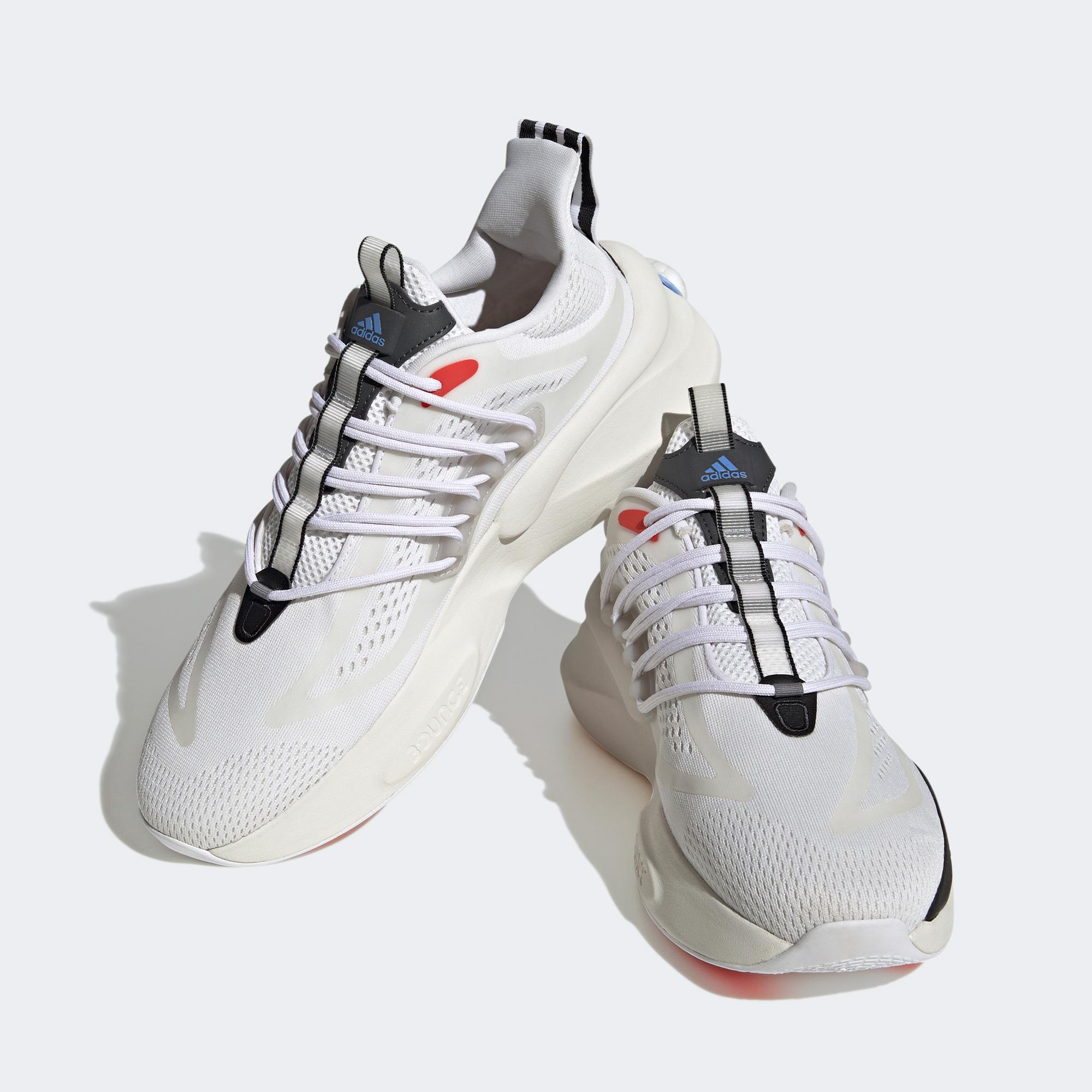 adidas Alphaboost V1 Unisex Beyaz Koşu Ayakkabısı