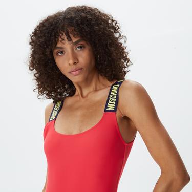  Moschino Costume intero Kadın Kırmızı Mayo