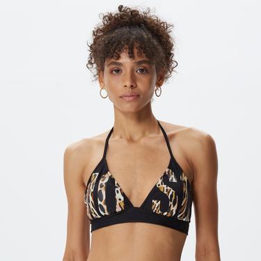  Moschino Kadın Siyah Bikini Üstü