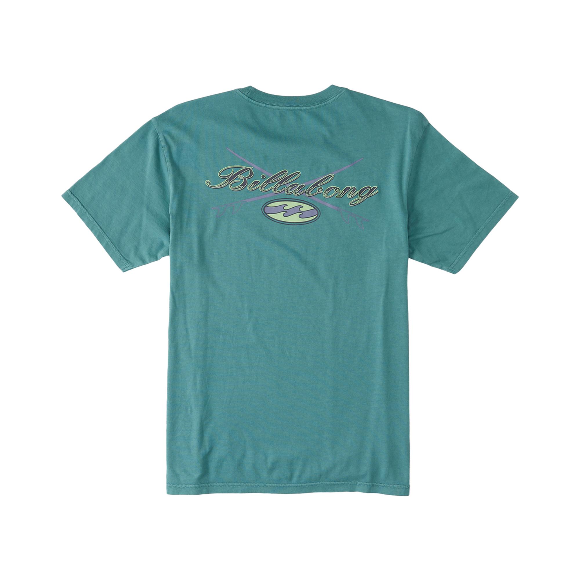 Billabong Crossboards Ss Ww Erkek Yeşil Tişört