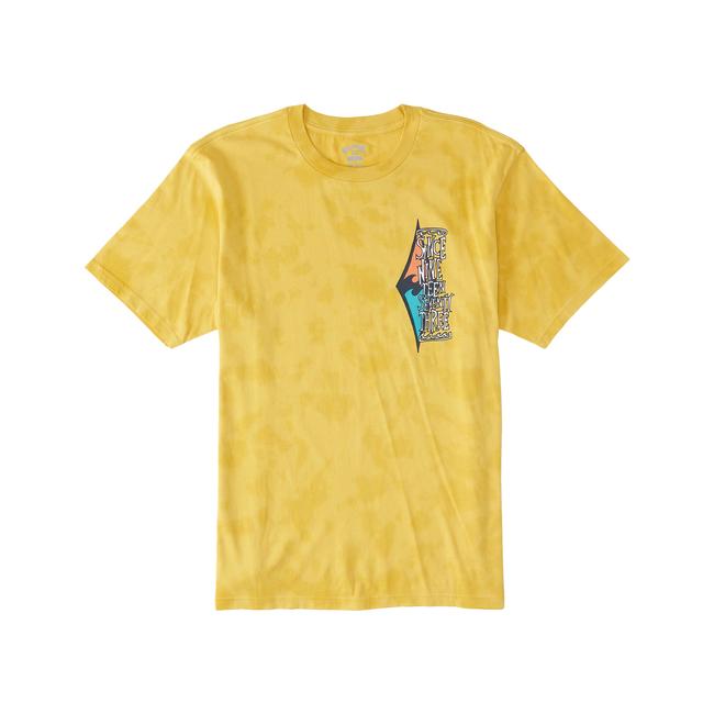  Billabong L.o.t.r. Ss Td Erkek Sarı Tişört