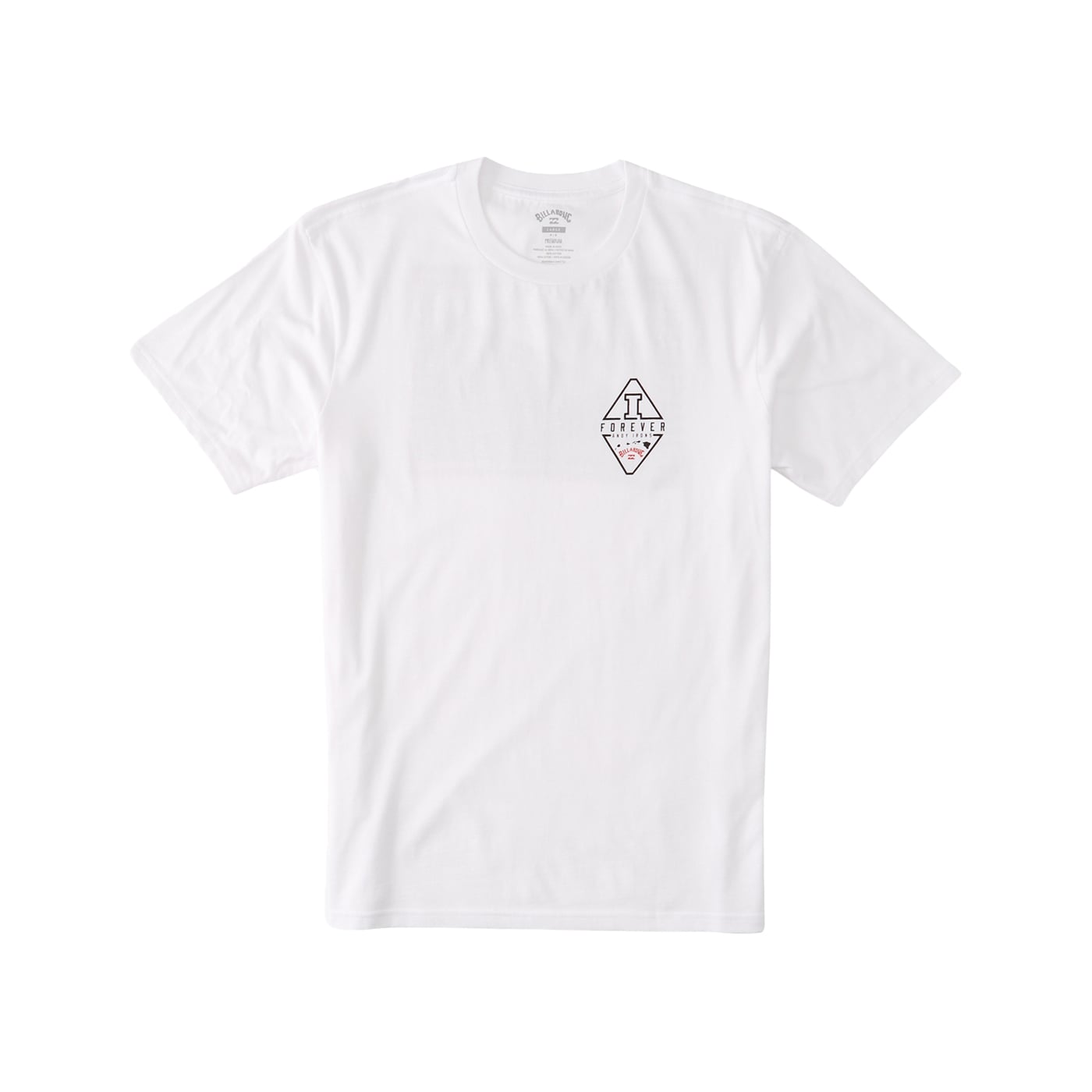  Billabong Aiconic Ss Erkek Beyaz Tişört