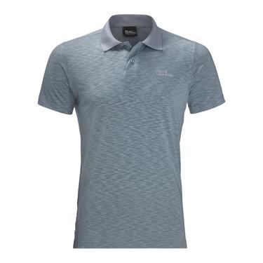  Jack Wolfskin Travel Polo Erkek Yeşil Tişört