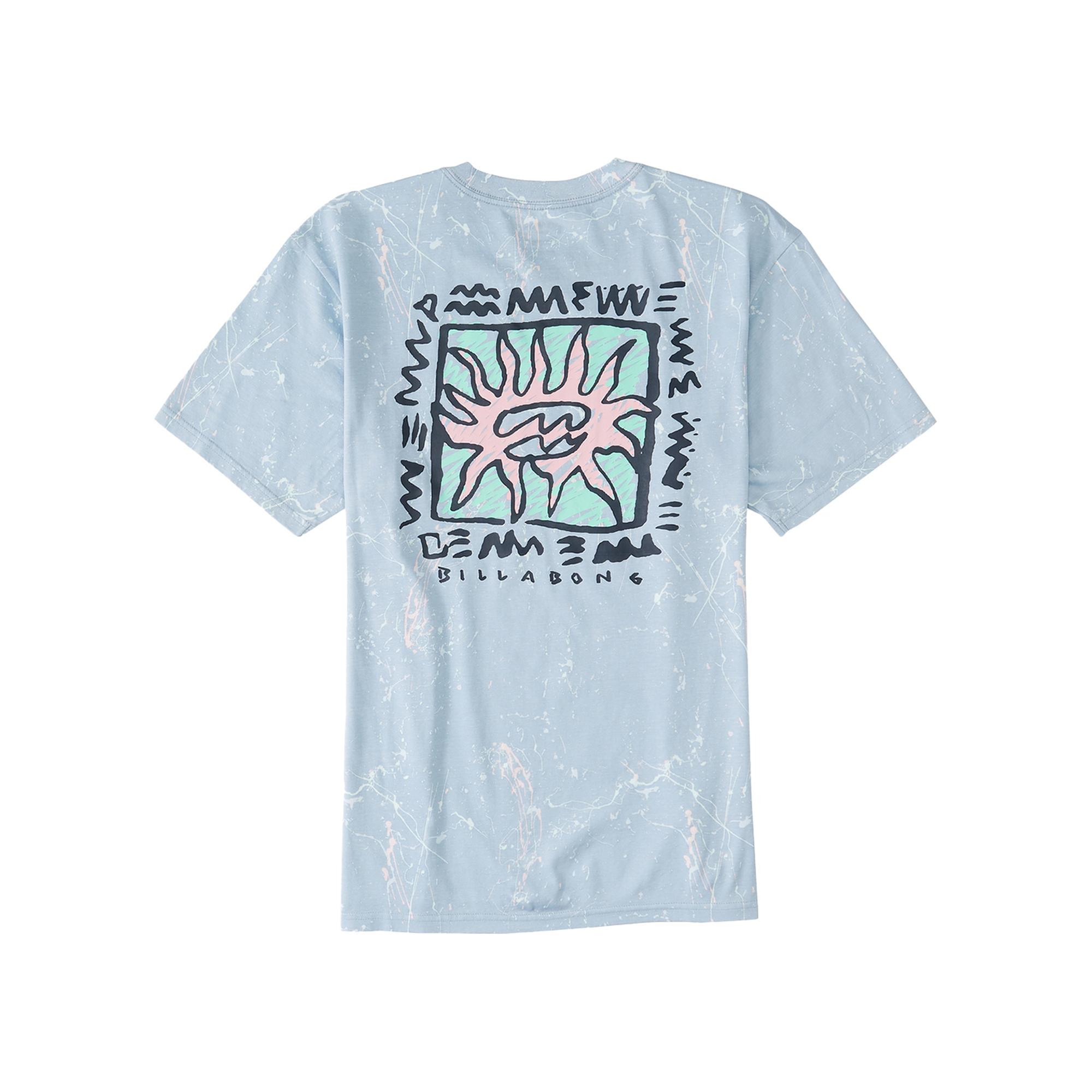 Billabong Boxed In Ss Ww Erkek Mavi Tişört