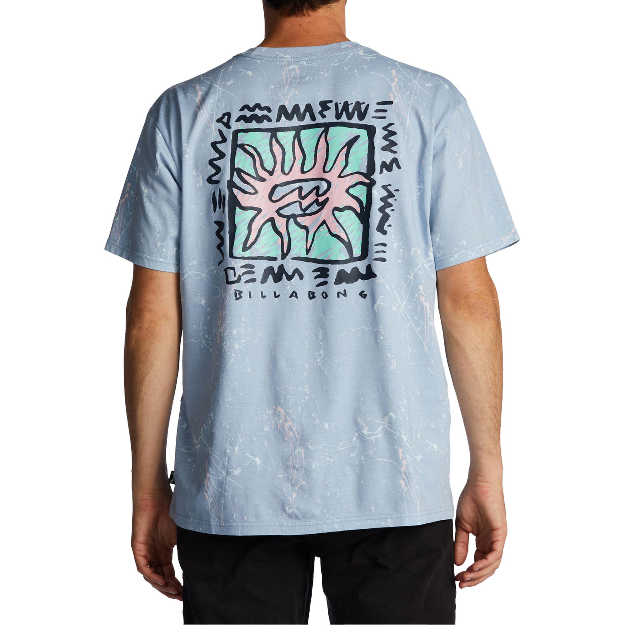 Billabong Boxed In Ss Ww Erkek Mavi Tişört