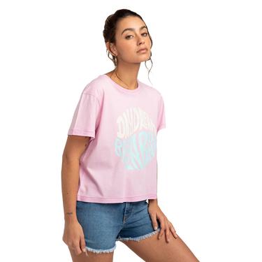  Billabong Dream The Day Kadın Mor Tişört