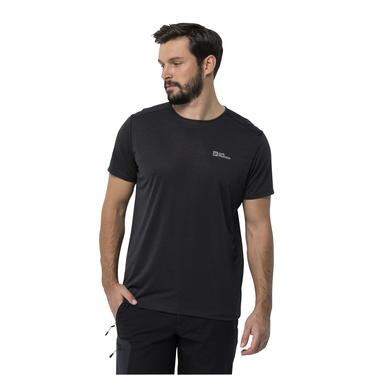  Jack Wolfskin Jwp T Erkek Siyah Tişört