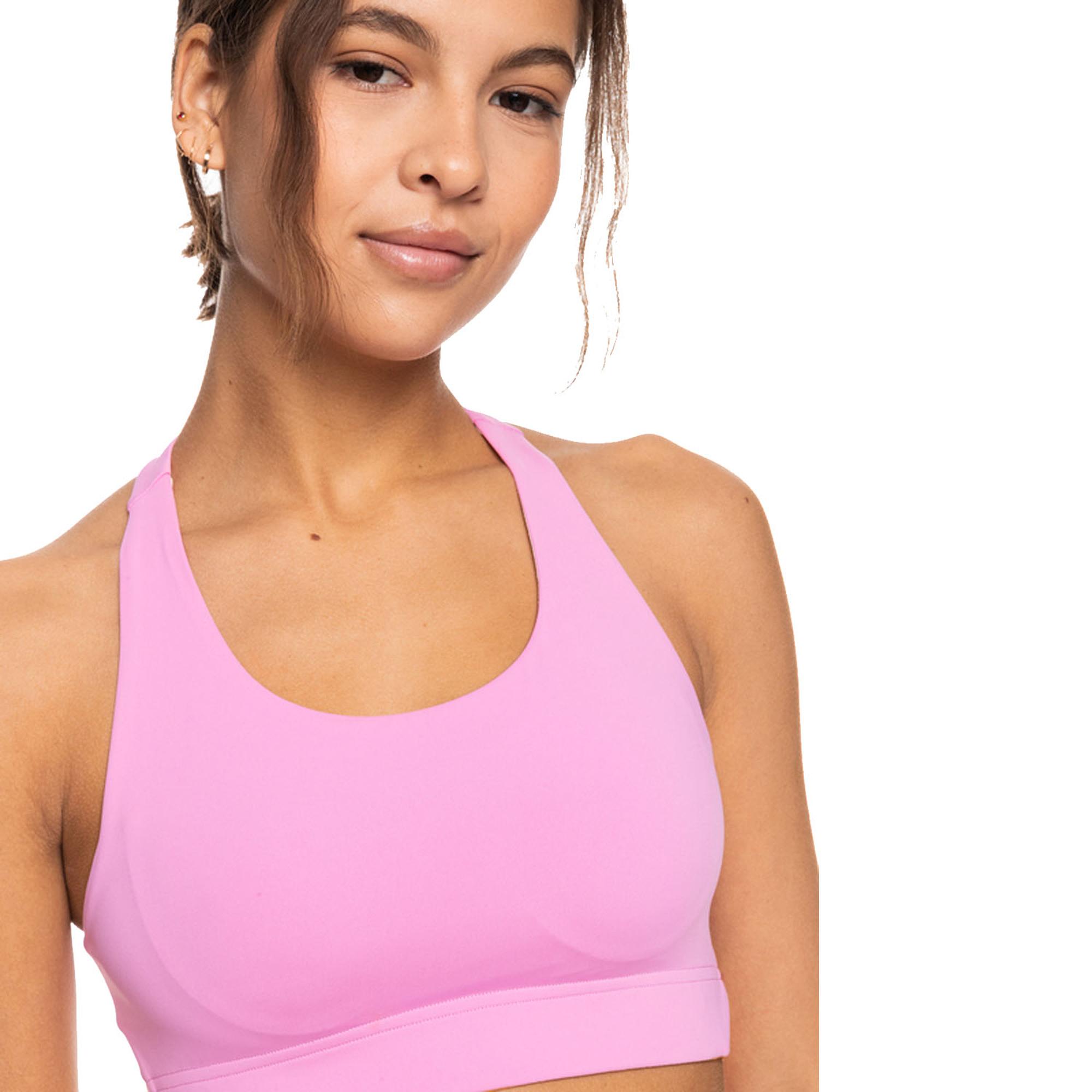 Roxy Bold Moves J Tops Kadın Pembe Fitness Bra