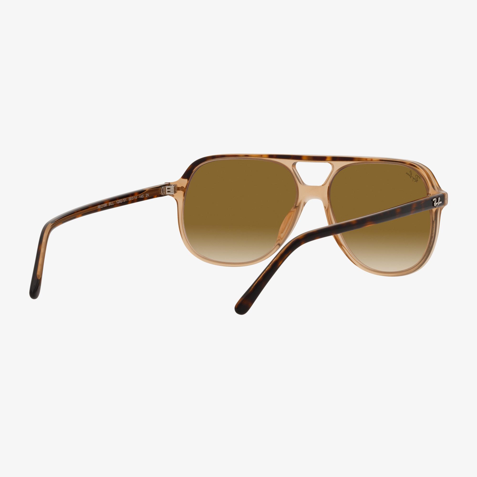 Ray-Ban 0RB2198 Unisex Havana On Transparent Kahverengi Güneş Gözlüğü