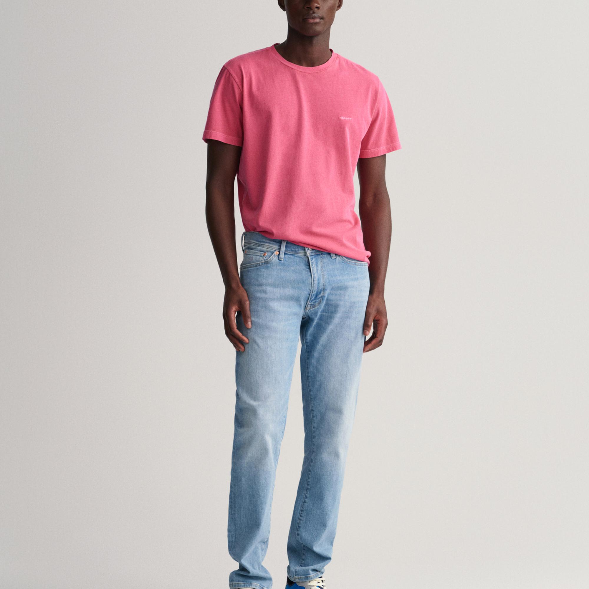 GANT Erkek Mavi Extra Slim Fit Jean Pantolon