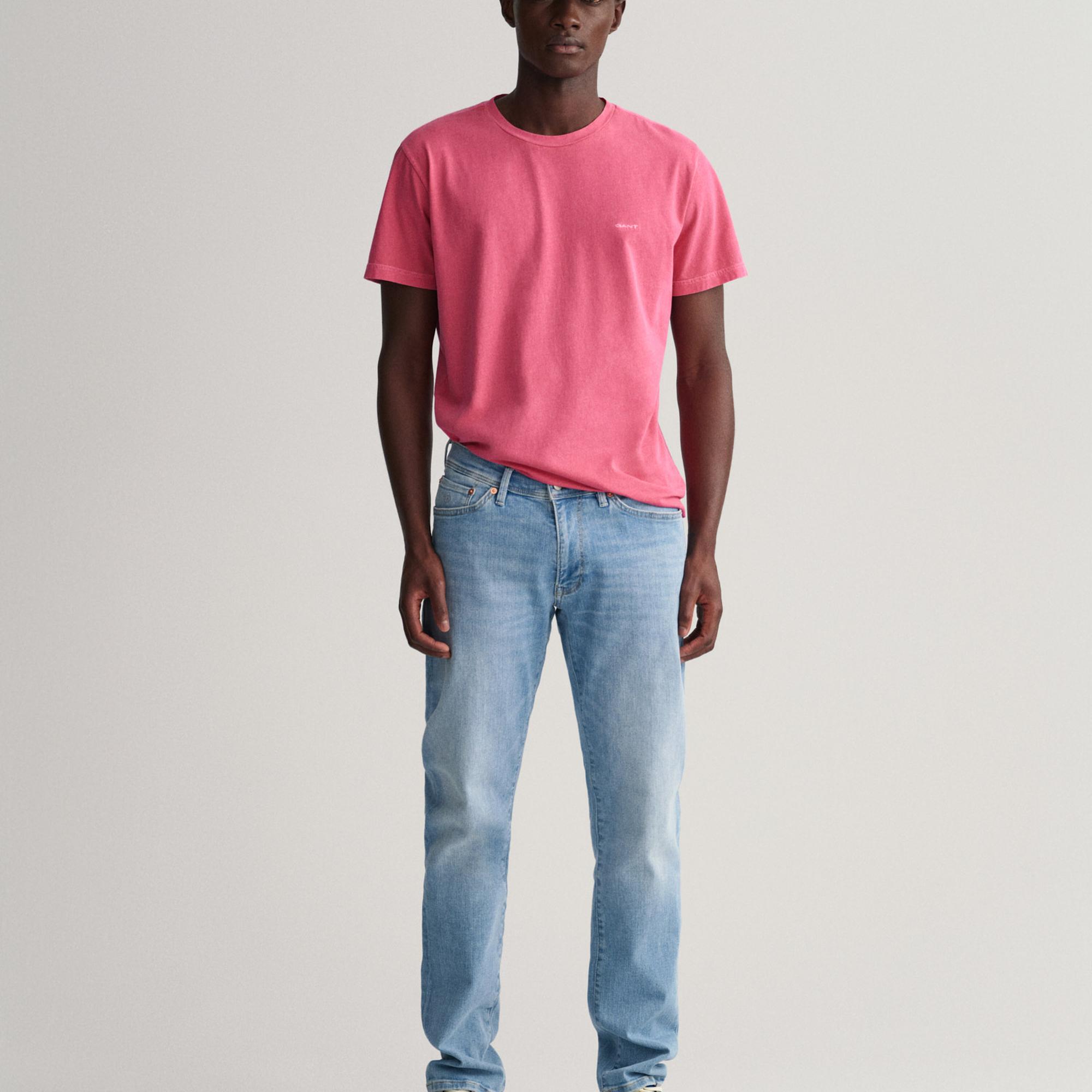 GANT Erkek Mavi Extra Slim Fit Jean Pantolon