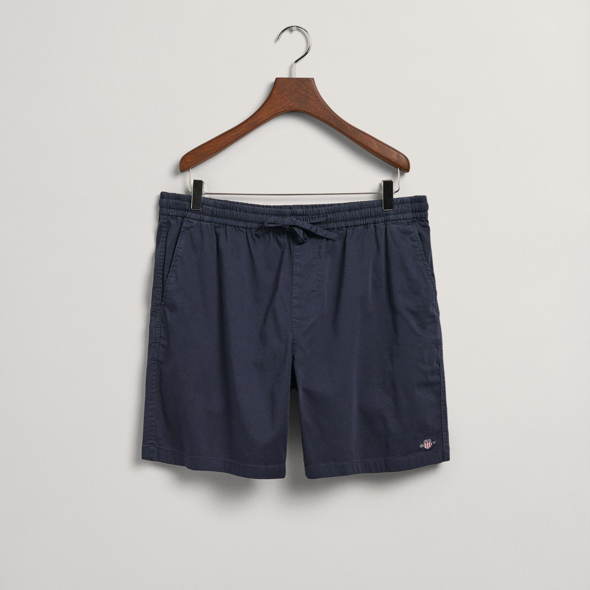 GANT Erkek Lacivert Regular Fit Şort