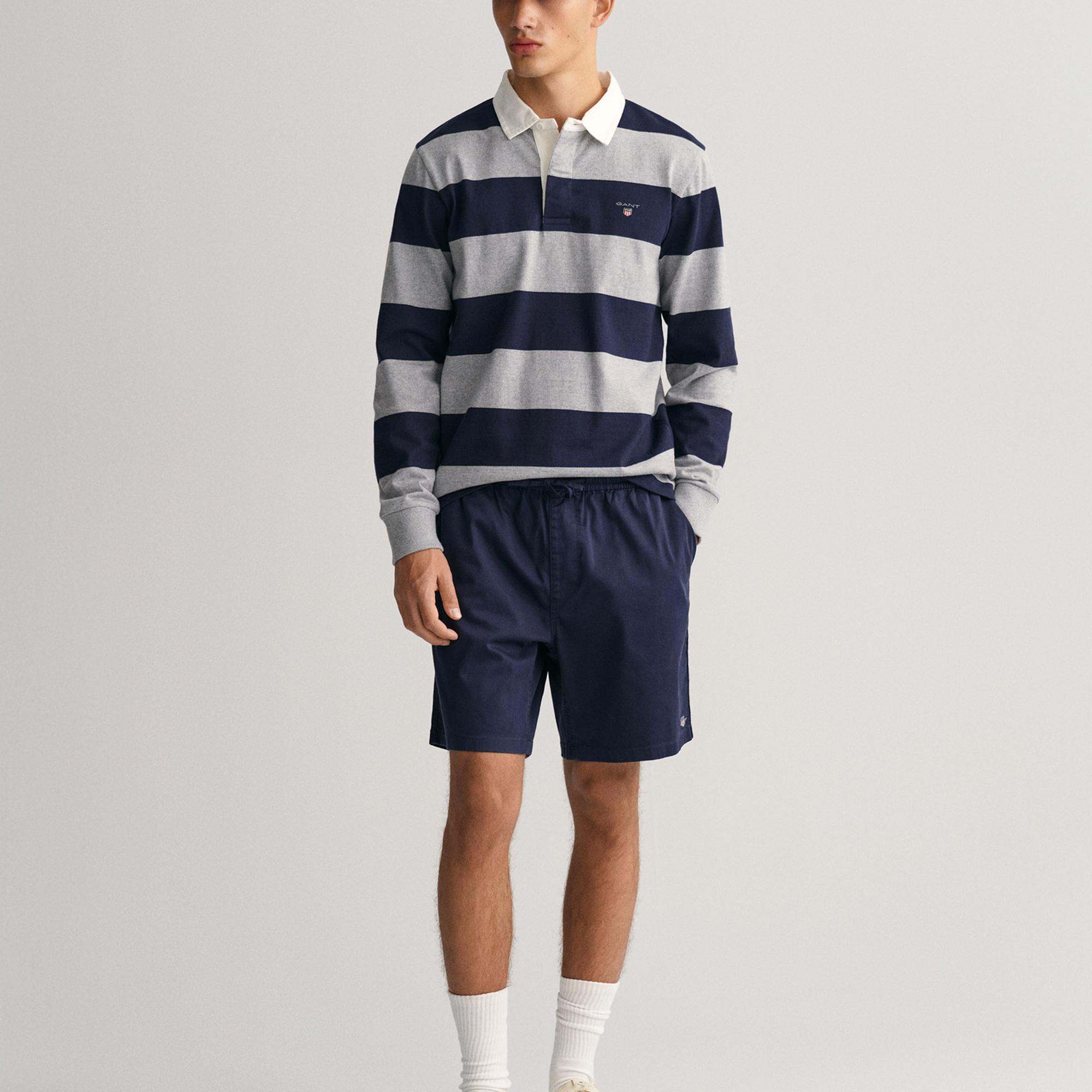 GANT Erkek Lacivert Regular Fit Şort