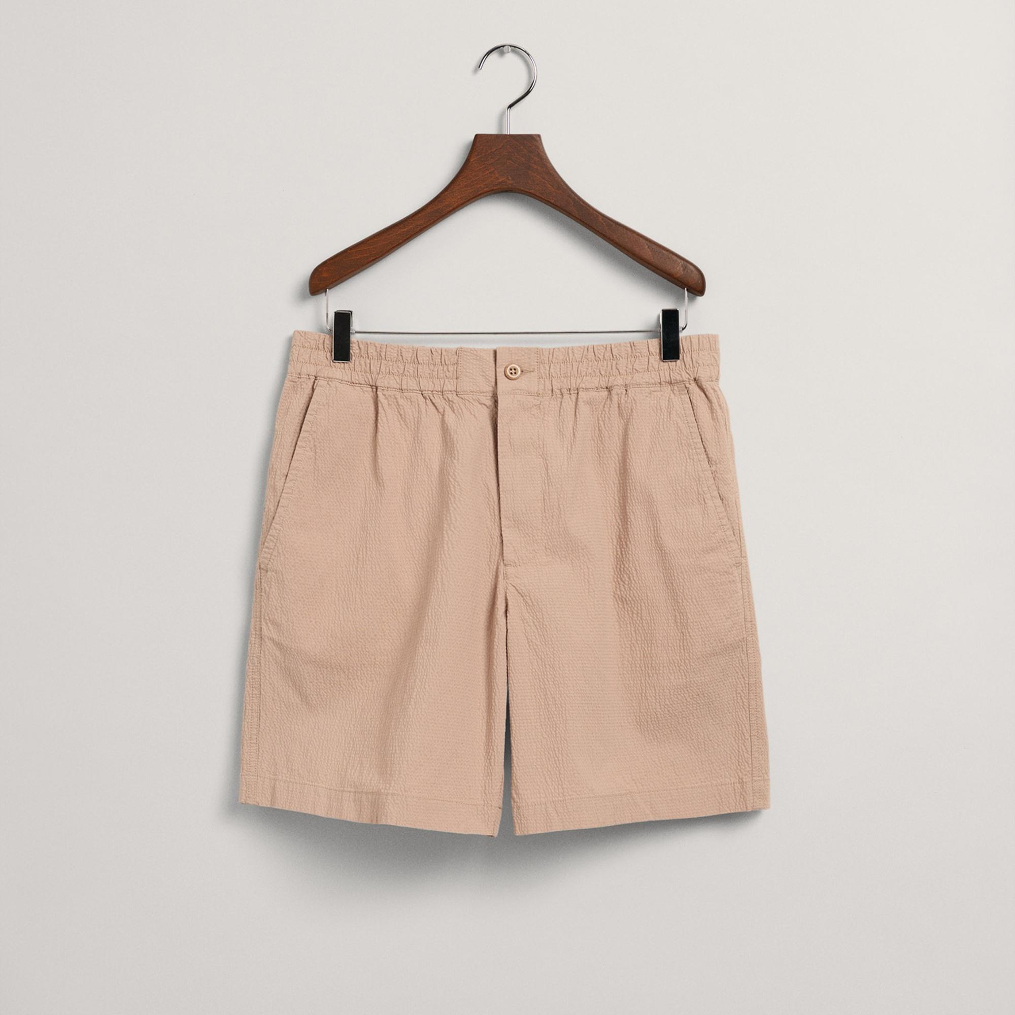 GANT Erkek Bej Regular Fit Şort