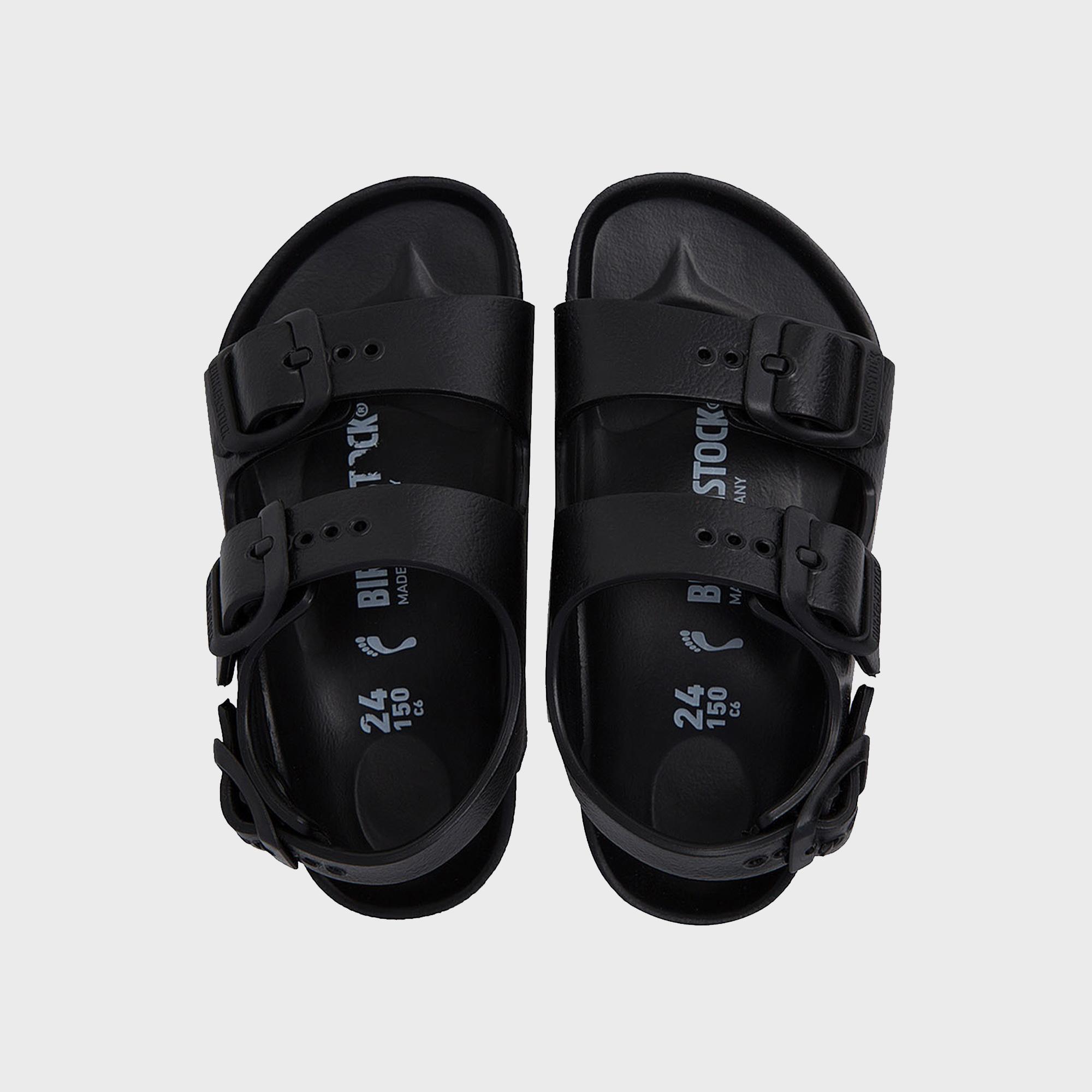 Birkenstock Milano Eva Bebek Siyah Sandalet