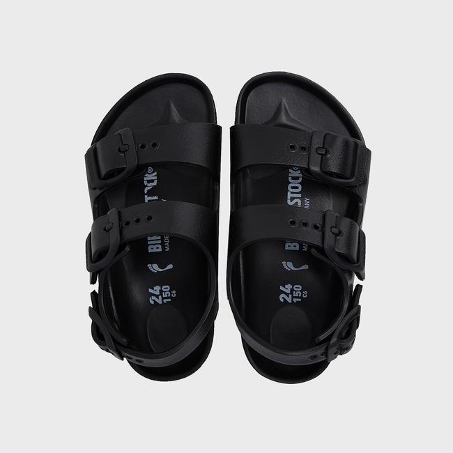  Birkenstock Milano Eva Bebek Siyah Sandalet