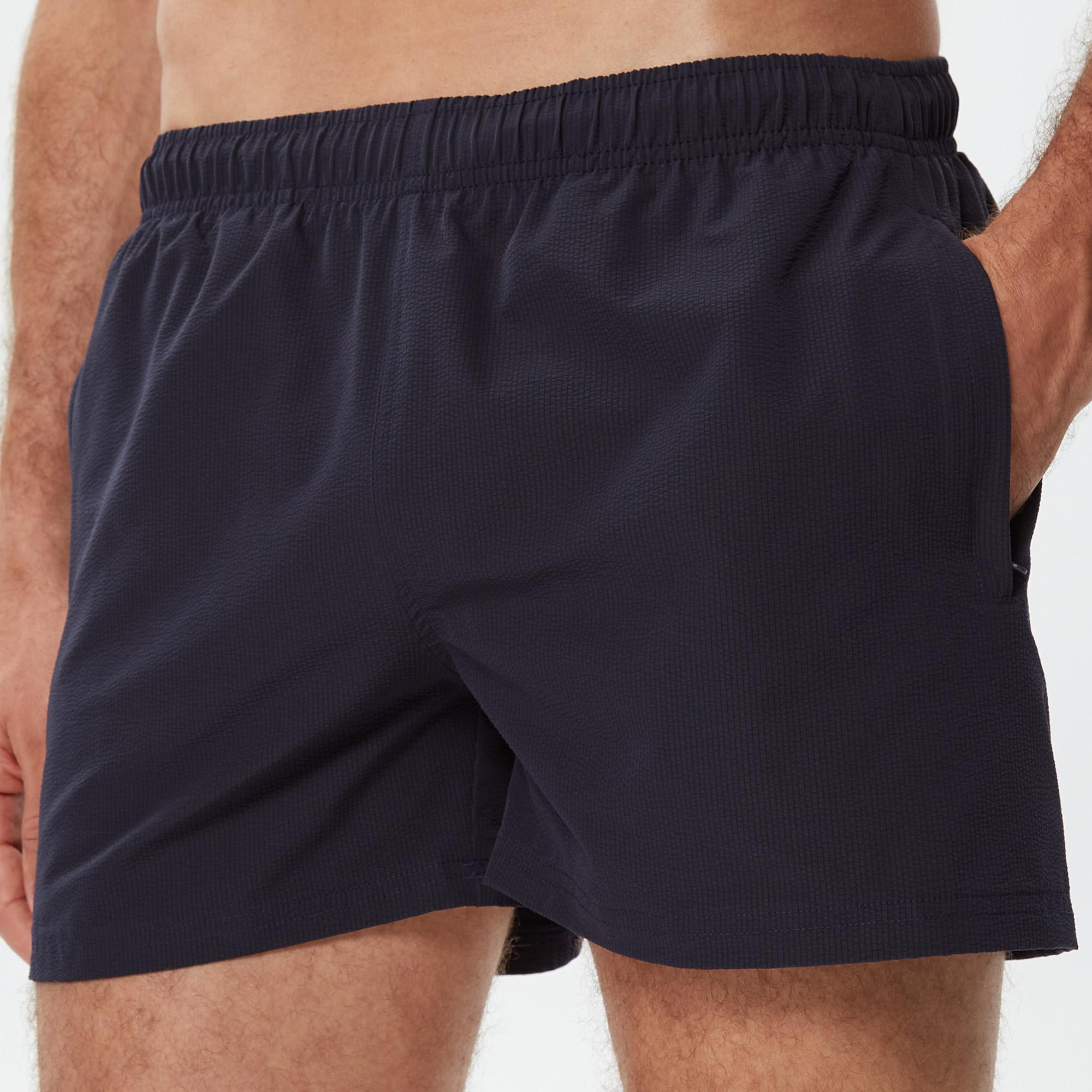 Erkek Lacivert Mayo Şort