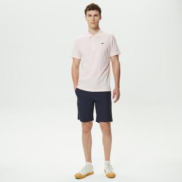  Erkek Slim Fit Lacivert Bermuda