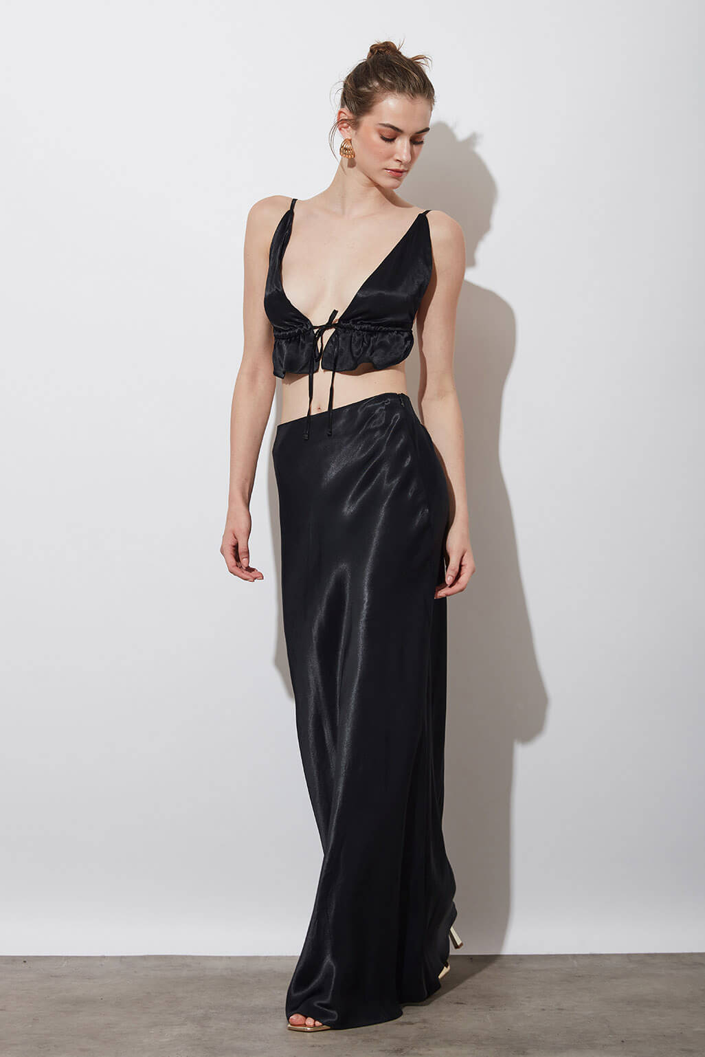  Üçgen Saten Büstiyer