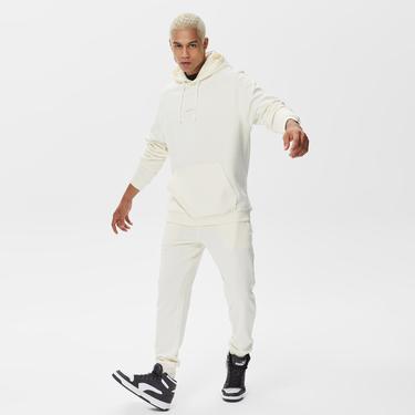  UNITED4 Classic Erkek Beyaz Hoodie