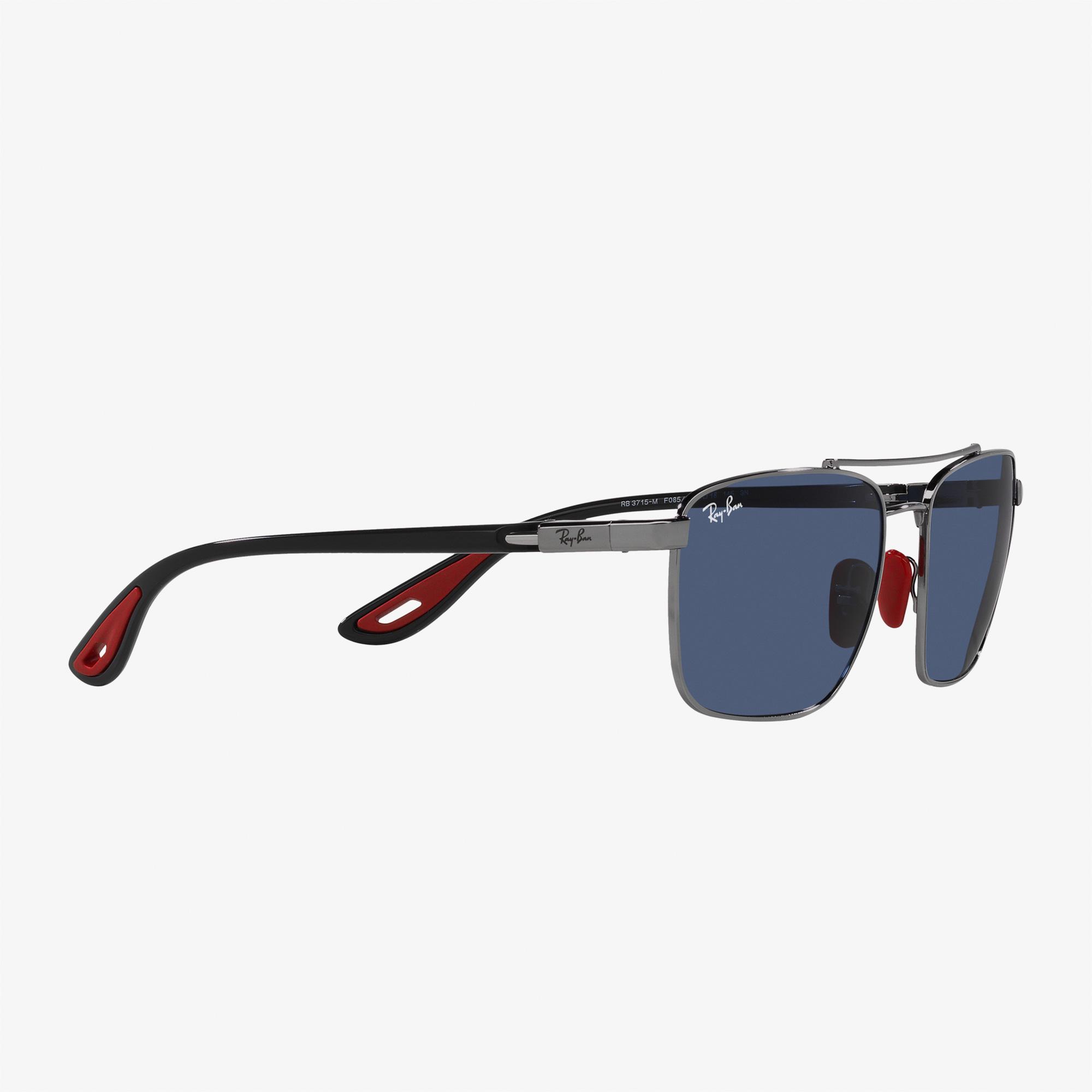 RAY-BAN 0RB3715 Unisex Gri Güneş Gözlüğü