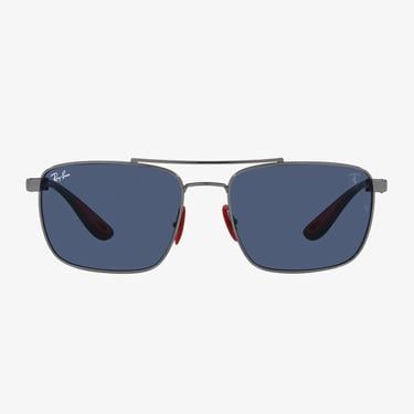  RAY-BAN 0RB3715 Unisex Gri Güneş Gözlüğü