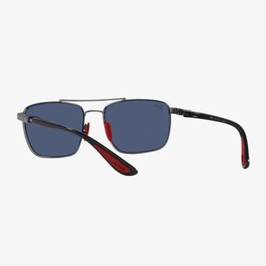  RAY-BAN 0RB3715 Unisex Gri Güneş Gözlüğü
