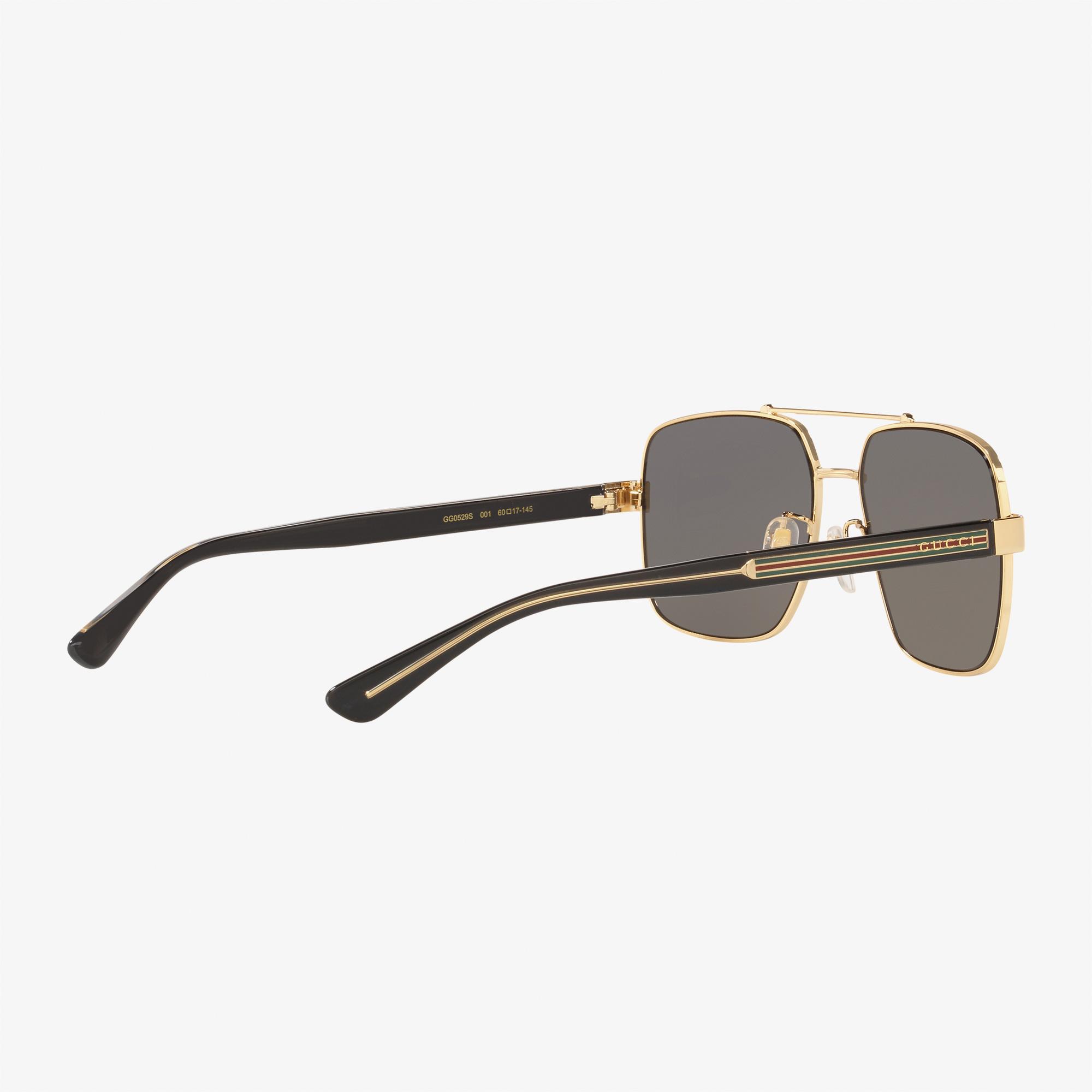 GUCCI 0Rb3705 Erkek Altın Rengi Güneş Gözlüğü